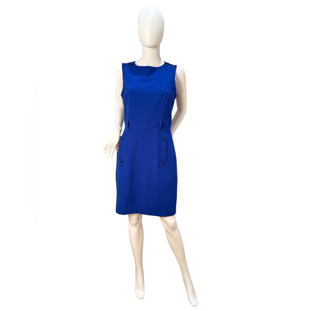 Calvin Klein Royal Blue and Black dress Size 8